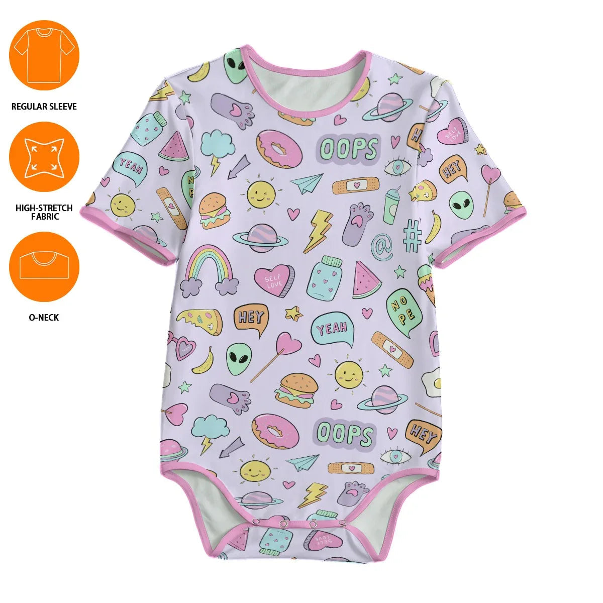 Y2K Galaxy Baby Adult Unisex CuddleSuit