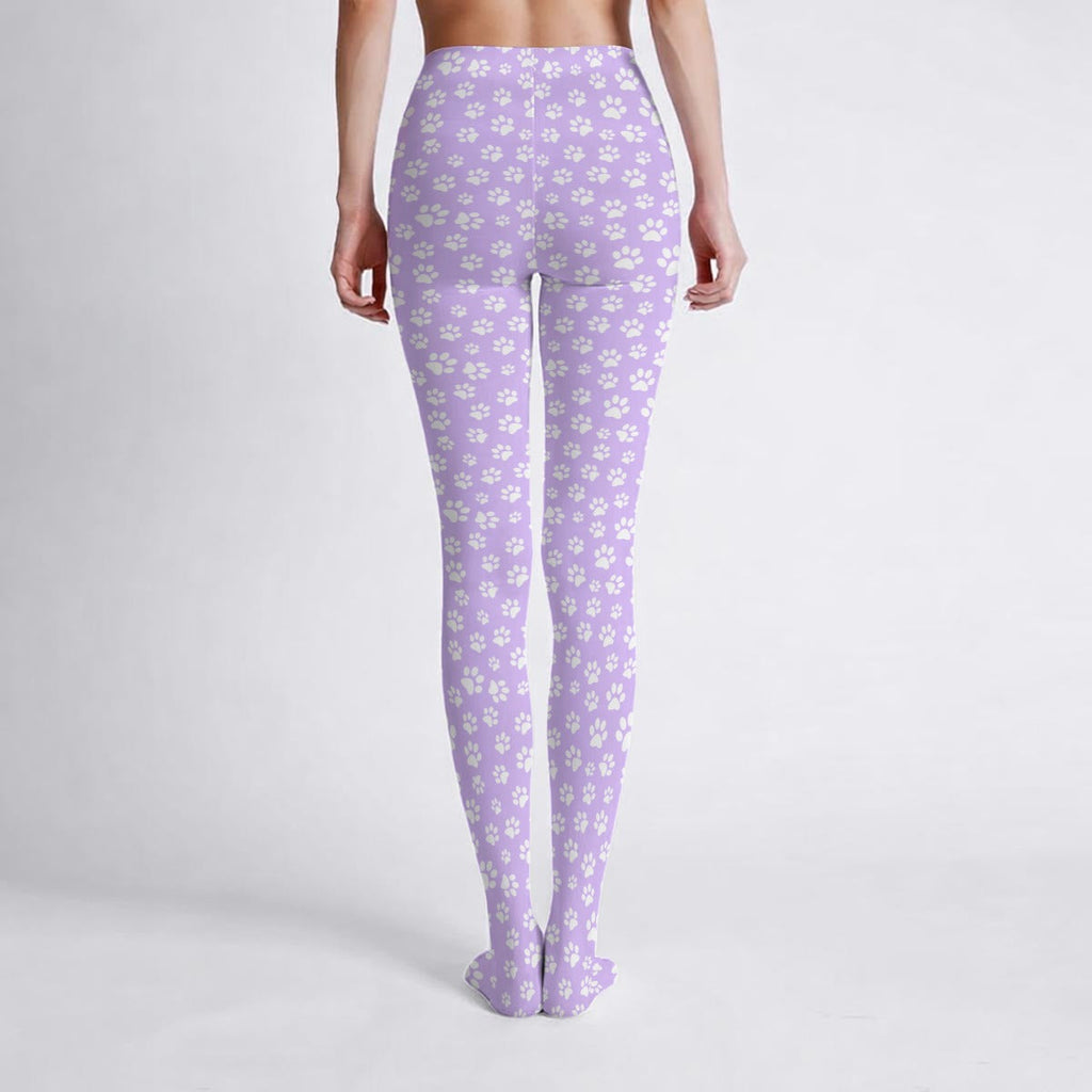 Soft Puppy Paw Stretch Tights