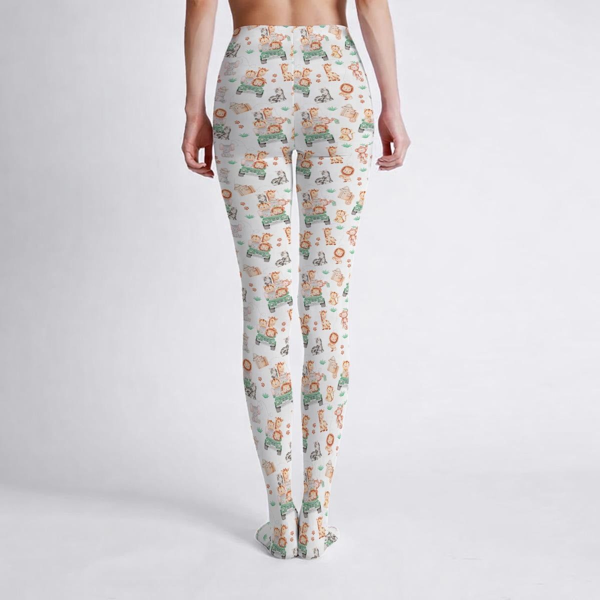 Safari Snuggle Stretch Tights