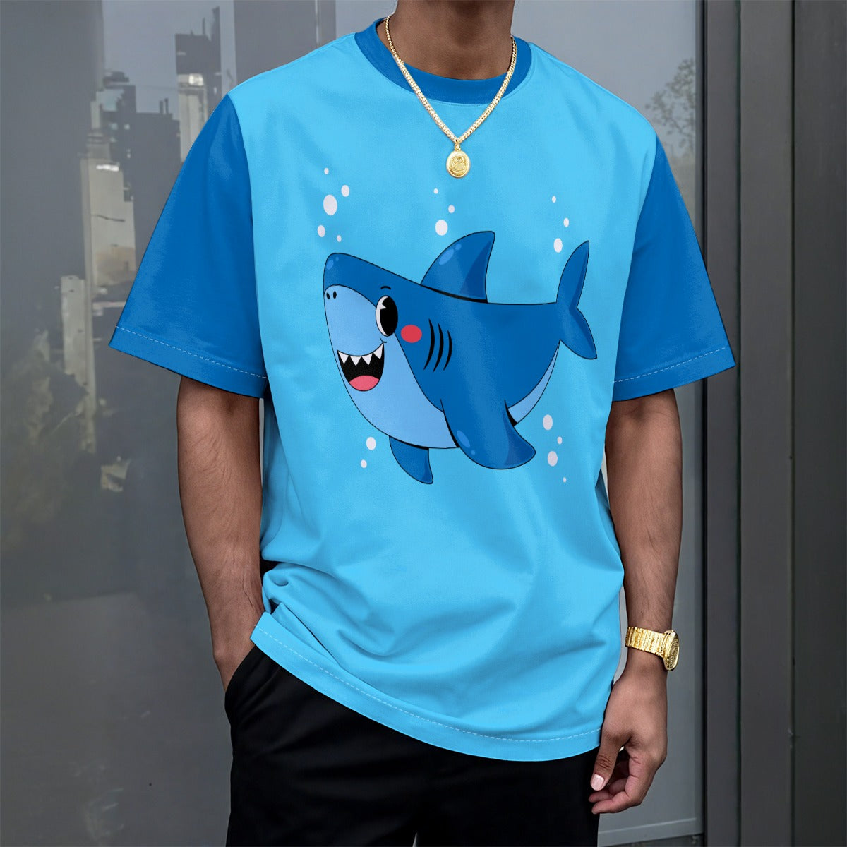 Chomp Chomp Kawaii Shark Play Tee