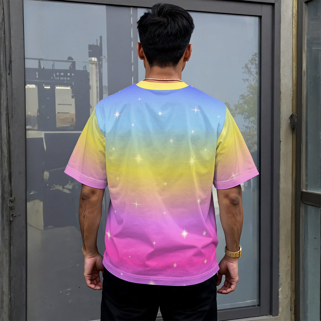 Rainbow Snuggle Bear Play Tee