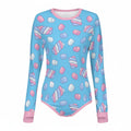 Candy Marshmallows Long Sleeve CuddleSuit
