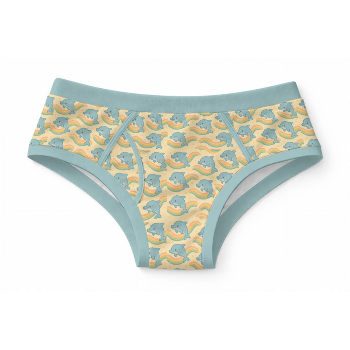 Rainbow Dolphin Men's Cotton Undies