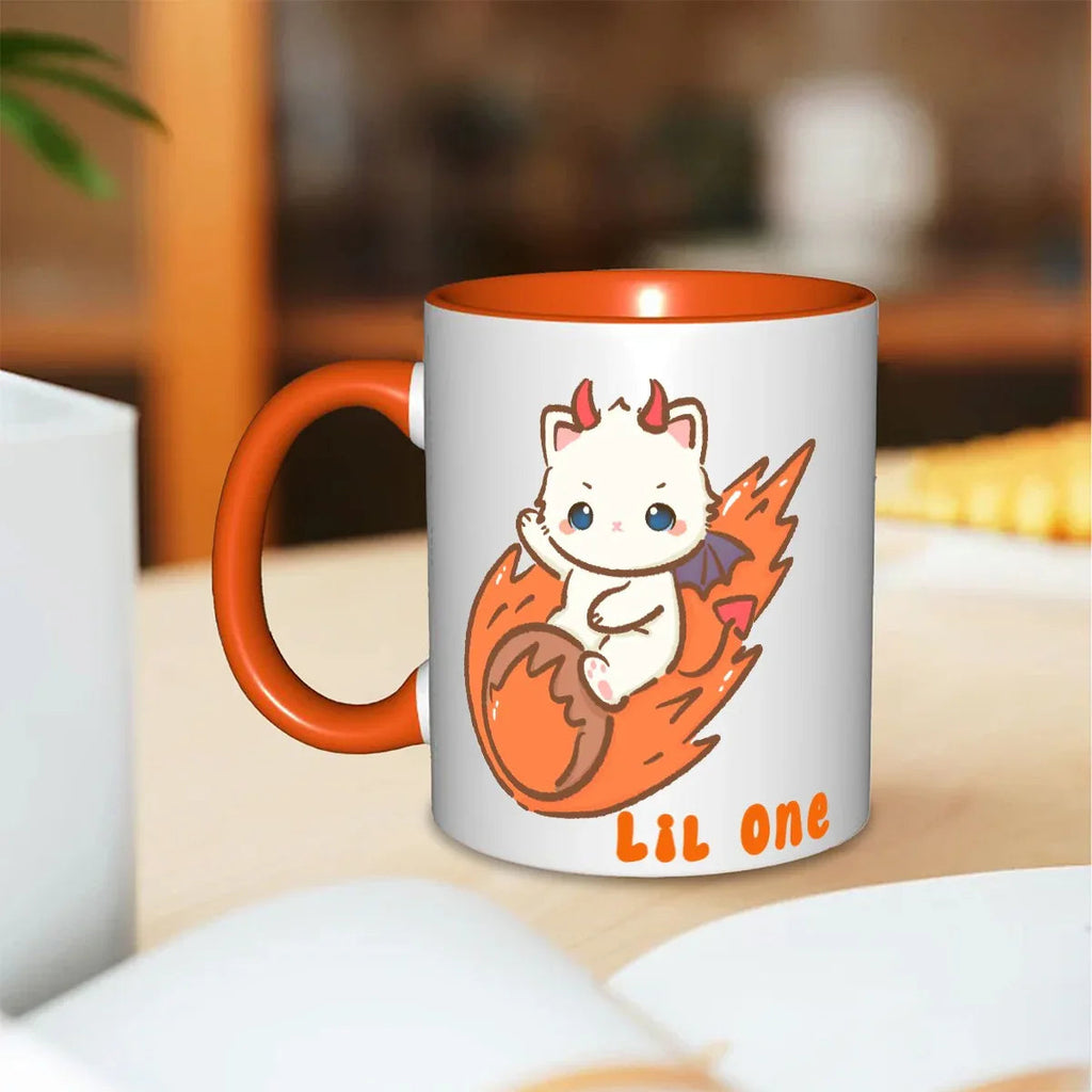 Lil One Kitty 11oz Double Coffee Mug