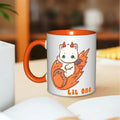 Lil One Kitty 11oz Double Coffee Mug