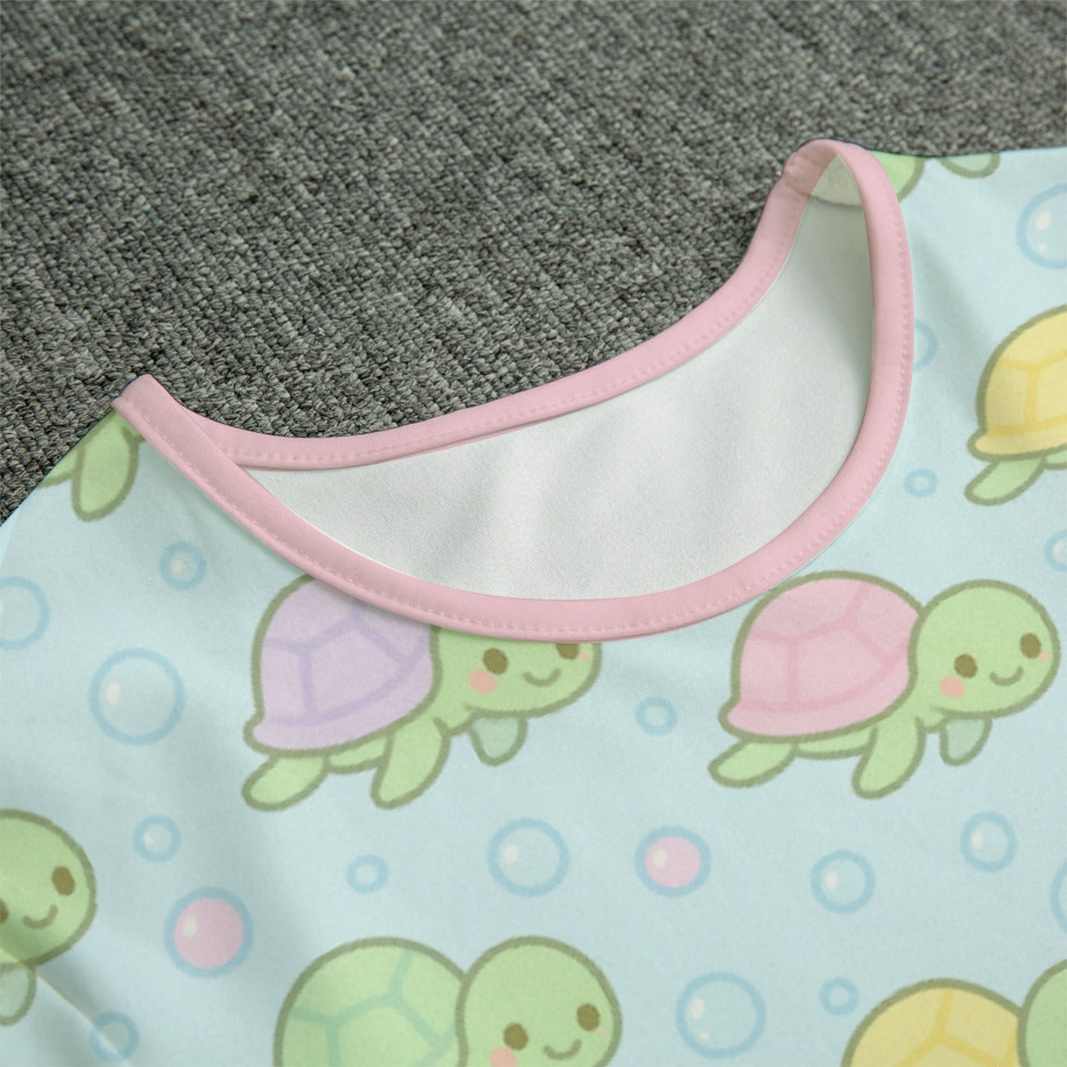 Tiny Turtle Short Sleeve CuddleSuit