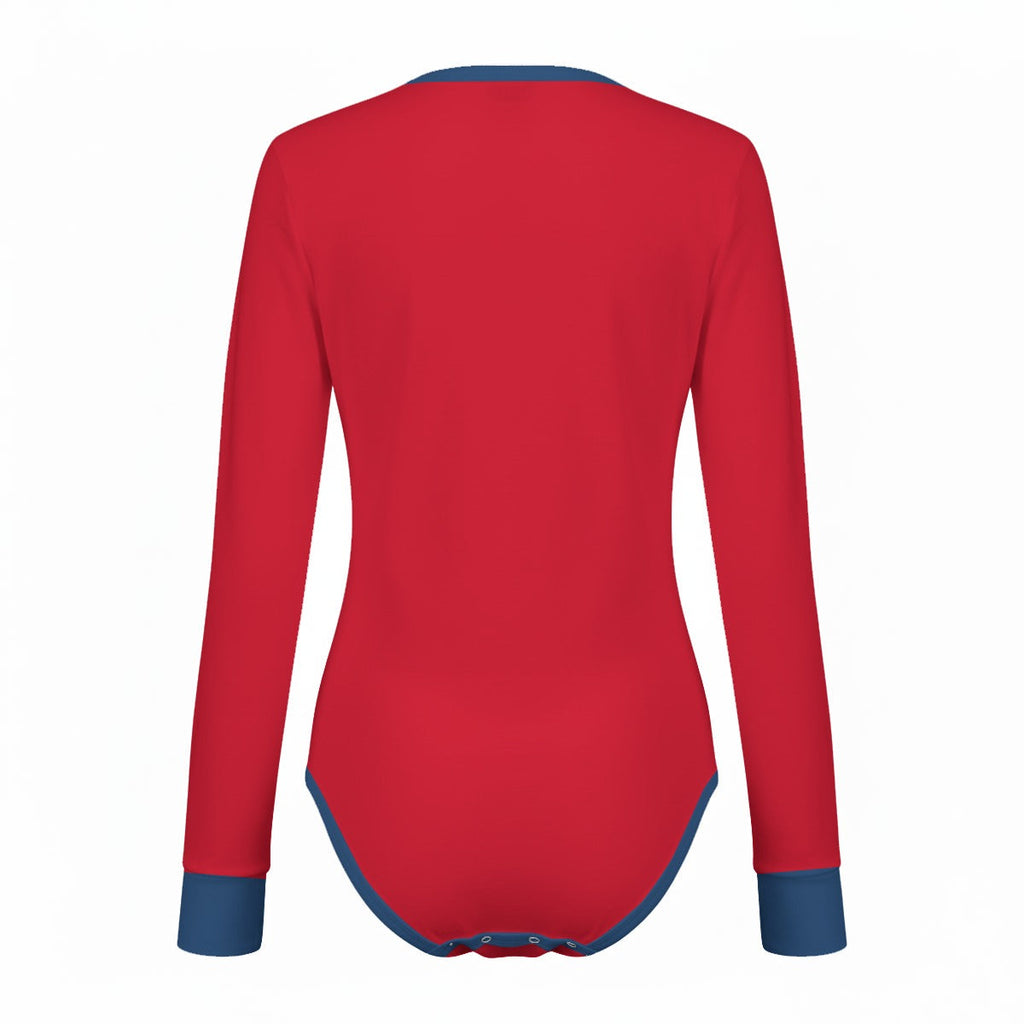 Tiny Pilot Rocket Long Sleeve CuddleSuit