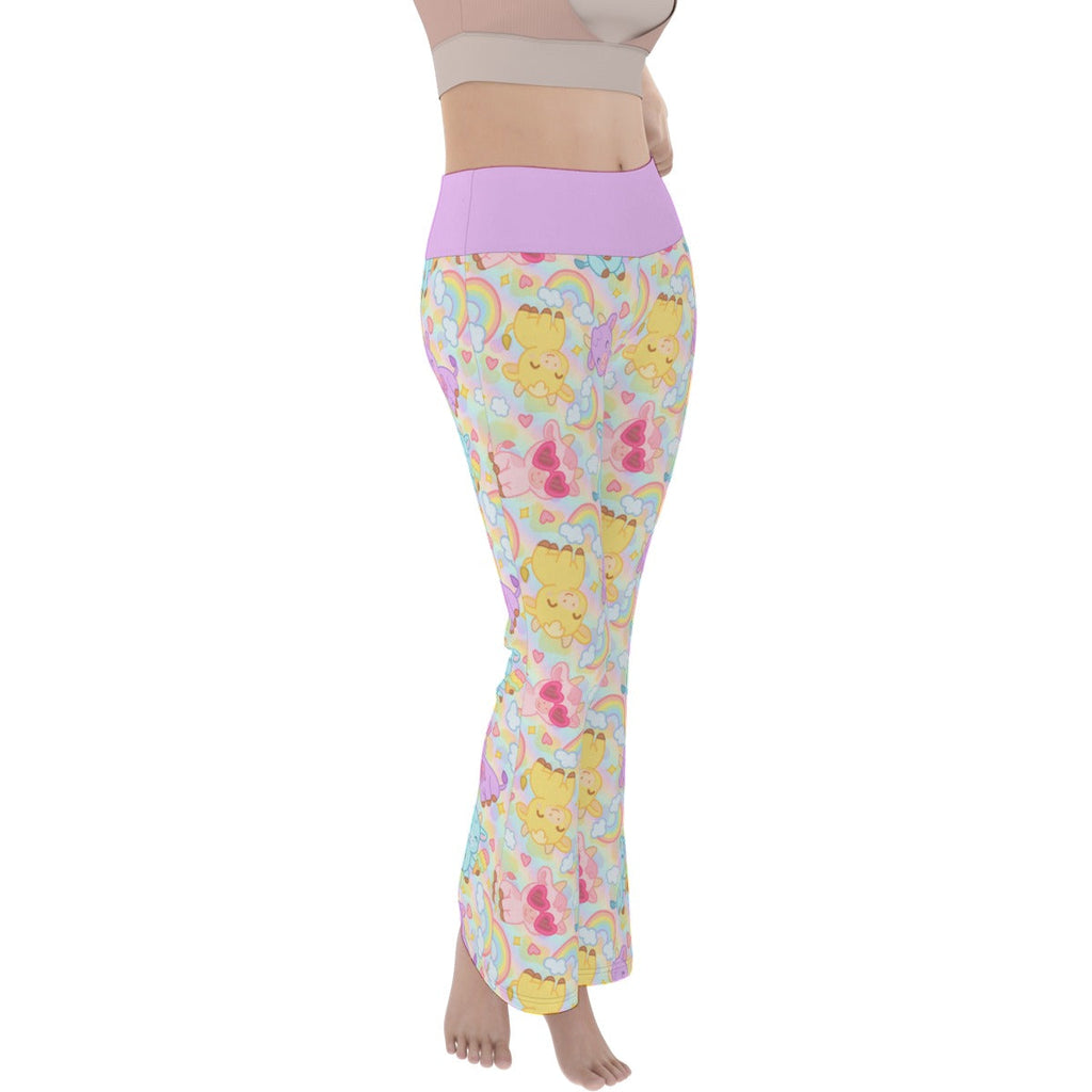 Rainbow Moobaby Flare Leggings