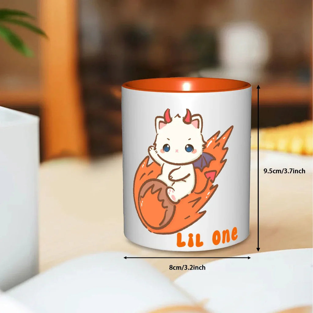 Lil One Kitty 11oz Double Coffee Mug