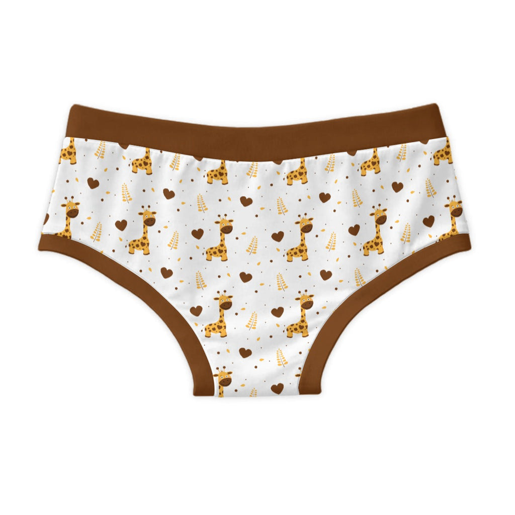 Adorable Giraffe Men's Cotton Undies