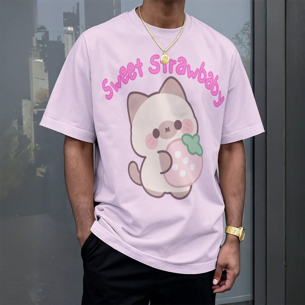 Pastel Sweet Strawbaby Soft Play Tee