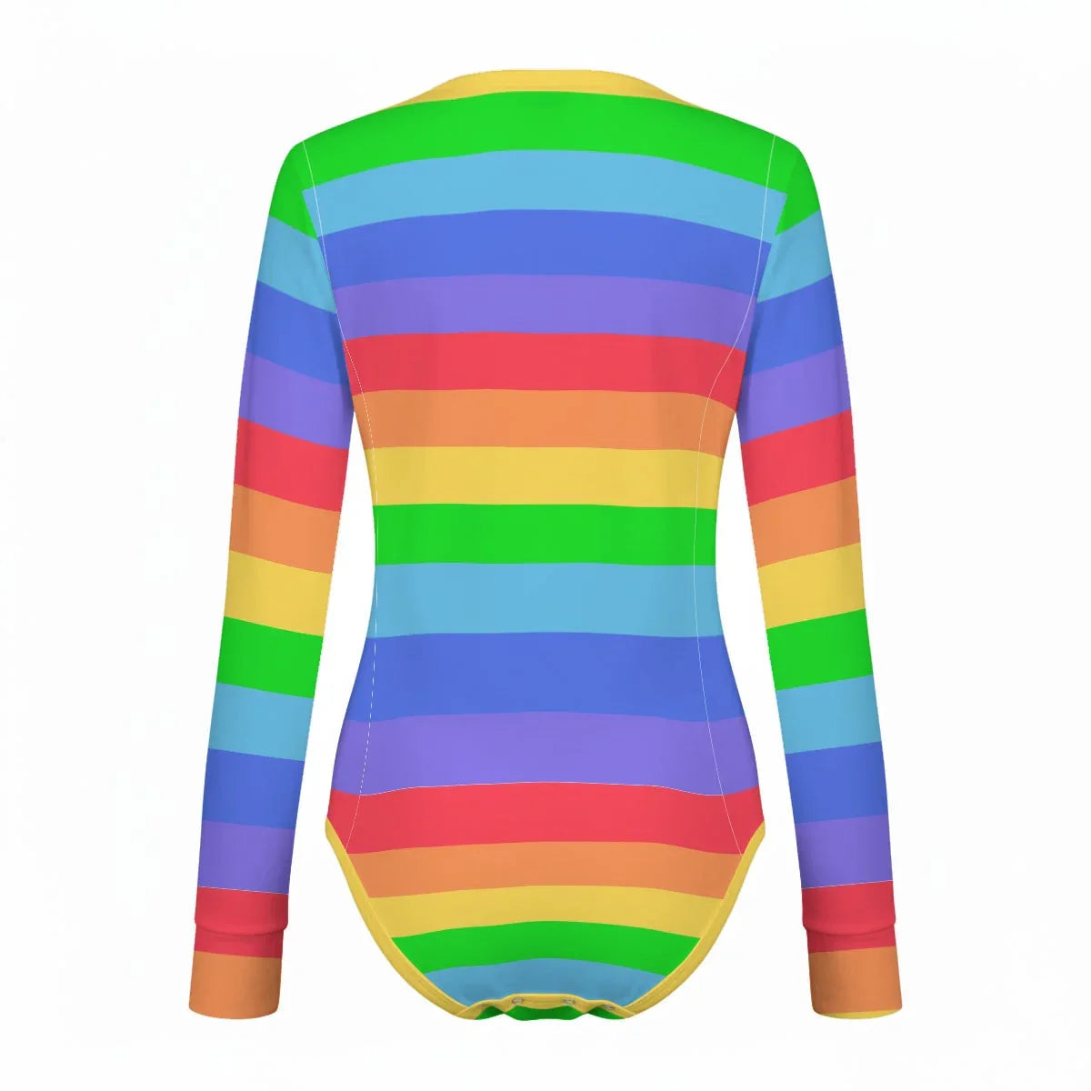 Rainbow Bright Long Sleeve CuddleSuit
