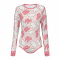 Animal Cookies Long Sleeve CuddleSuit