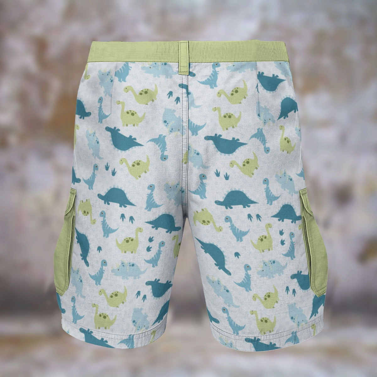 Lil Rawr Dinosaur Cargo Play Shorts
