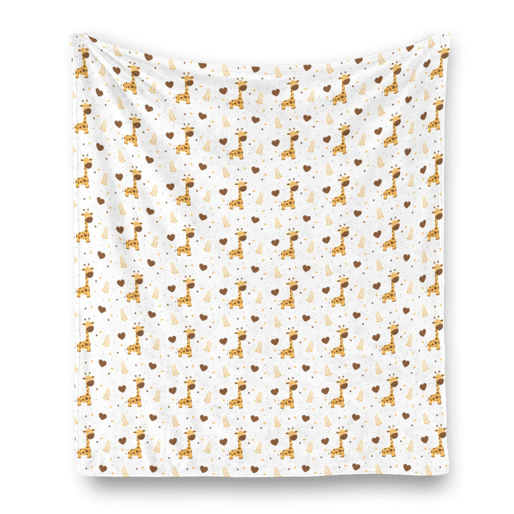 Adorable Giraffe Soft Flannel Blanket
