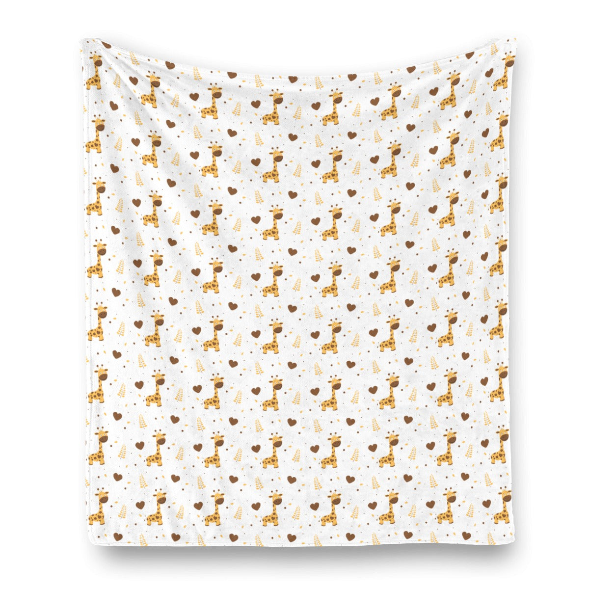 Adorable Giraffe Soft Flannel Blanket