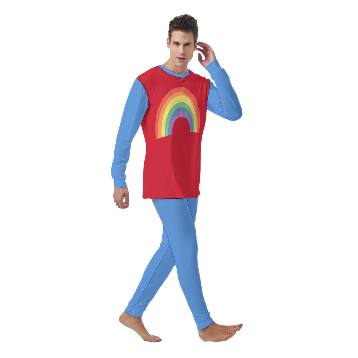 Adorable Rainbow Soft Pajamas