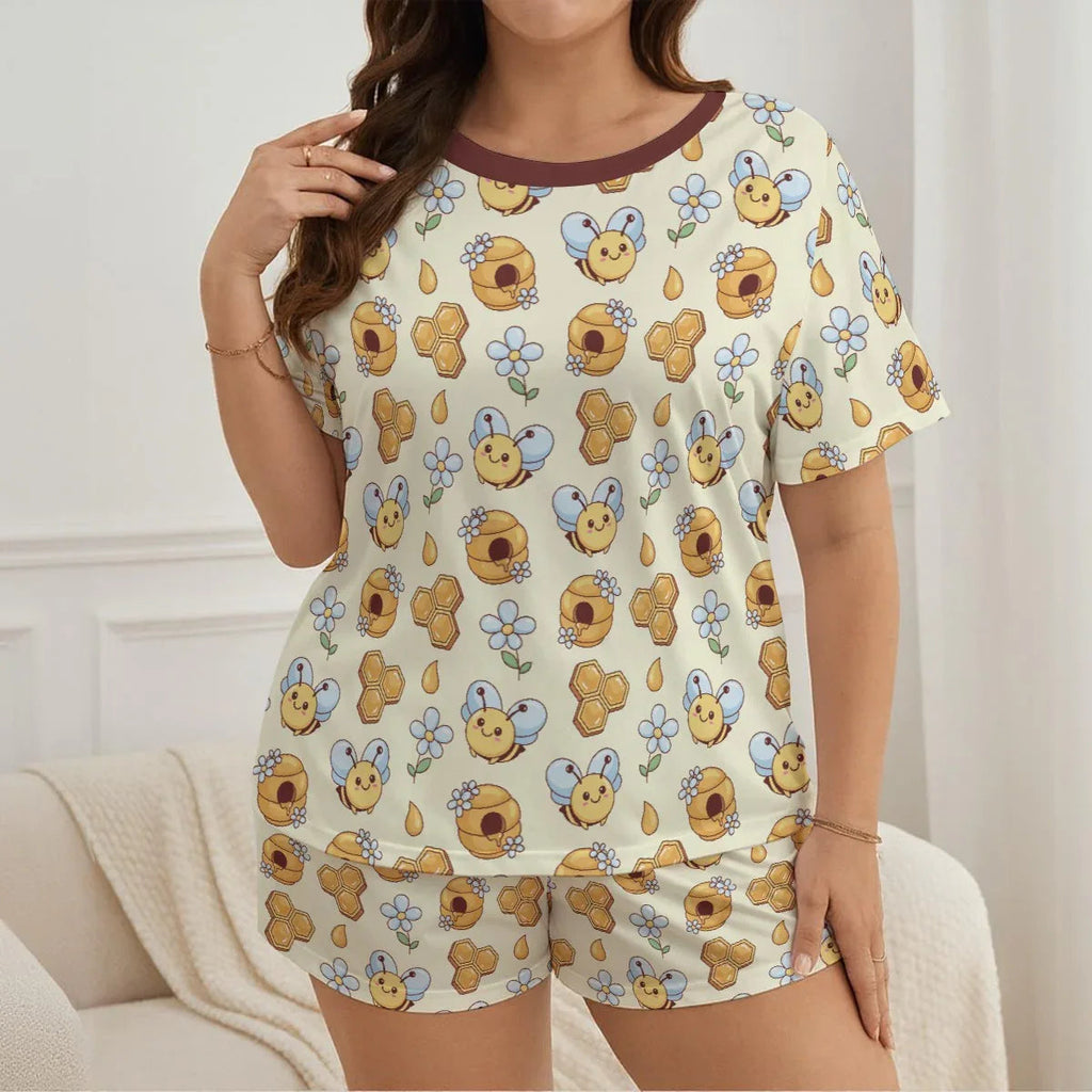 Honeybee Snuggles Cozy Pajama Set