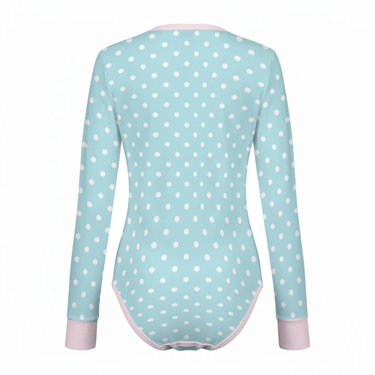 Cute BunBun Bathtime Long Sleeve CuddleSuit