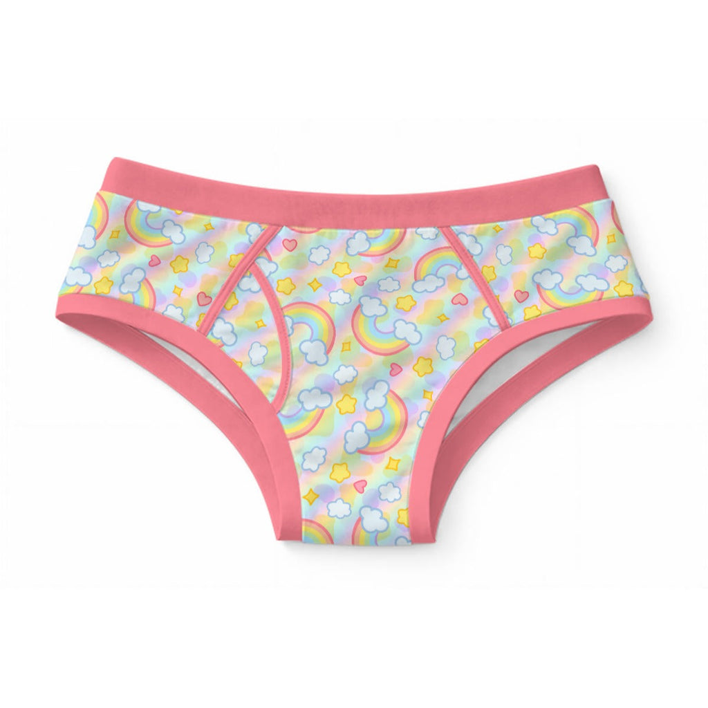 Pastel Rainbow Men's Cotton Undies