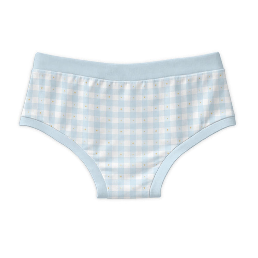 Bluebell Gingham Men’s Cotton Undies