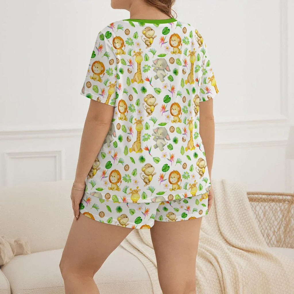 Jungle Playtime Jammies Shorts Set
