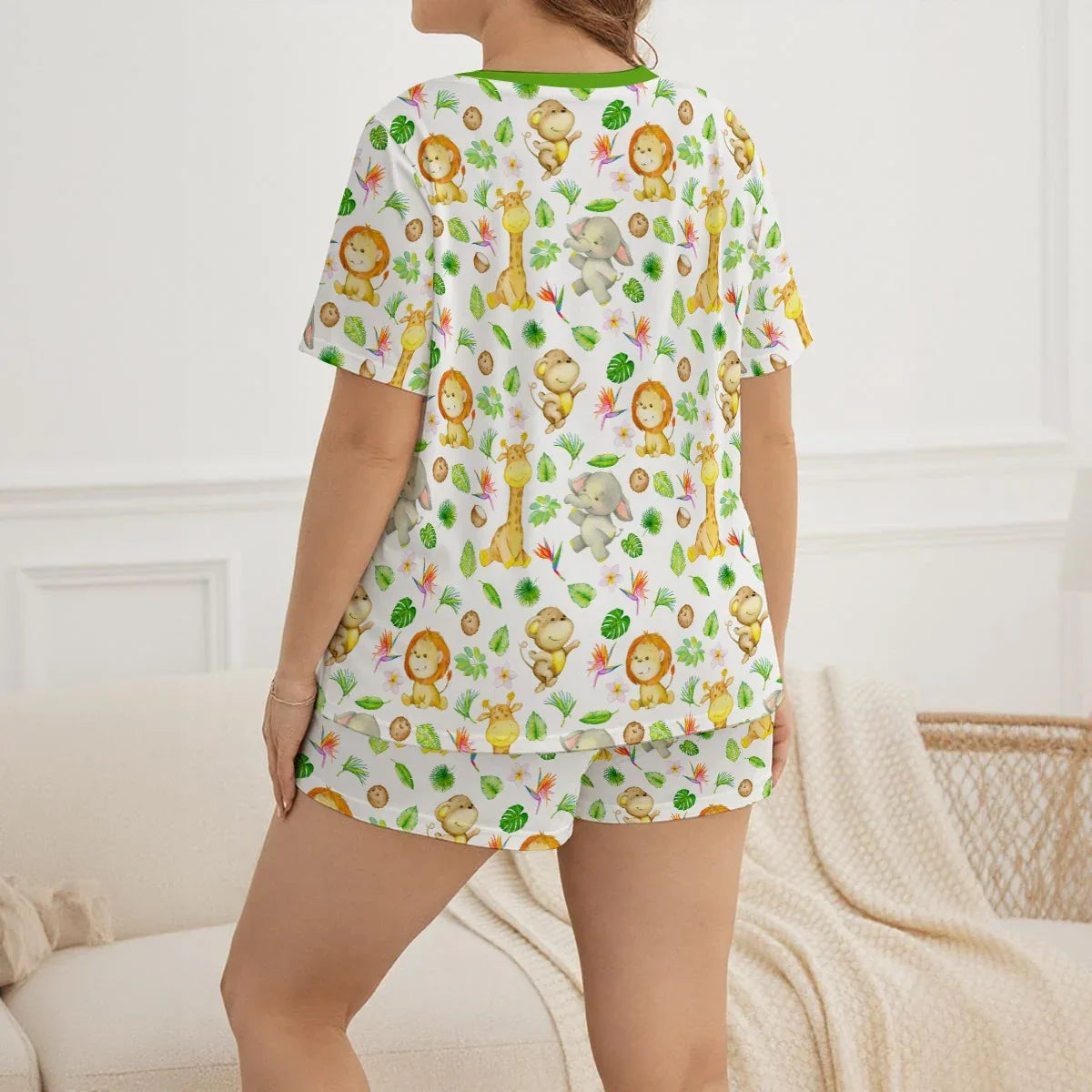 Jungle Playtime Jammies Shorts Set