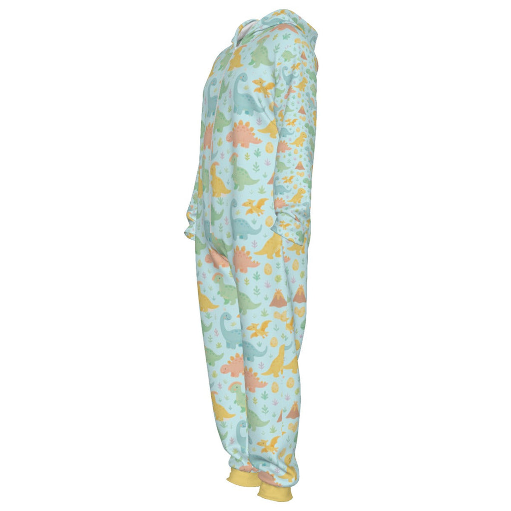Dino Dreamland Hooded Unisex CozySuit