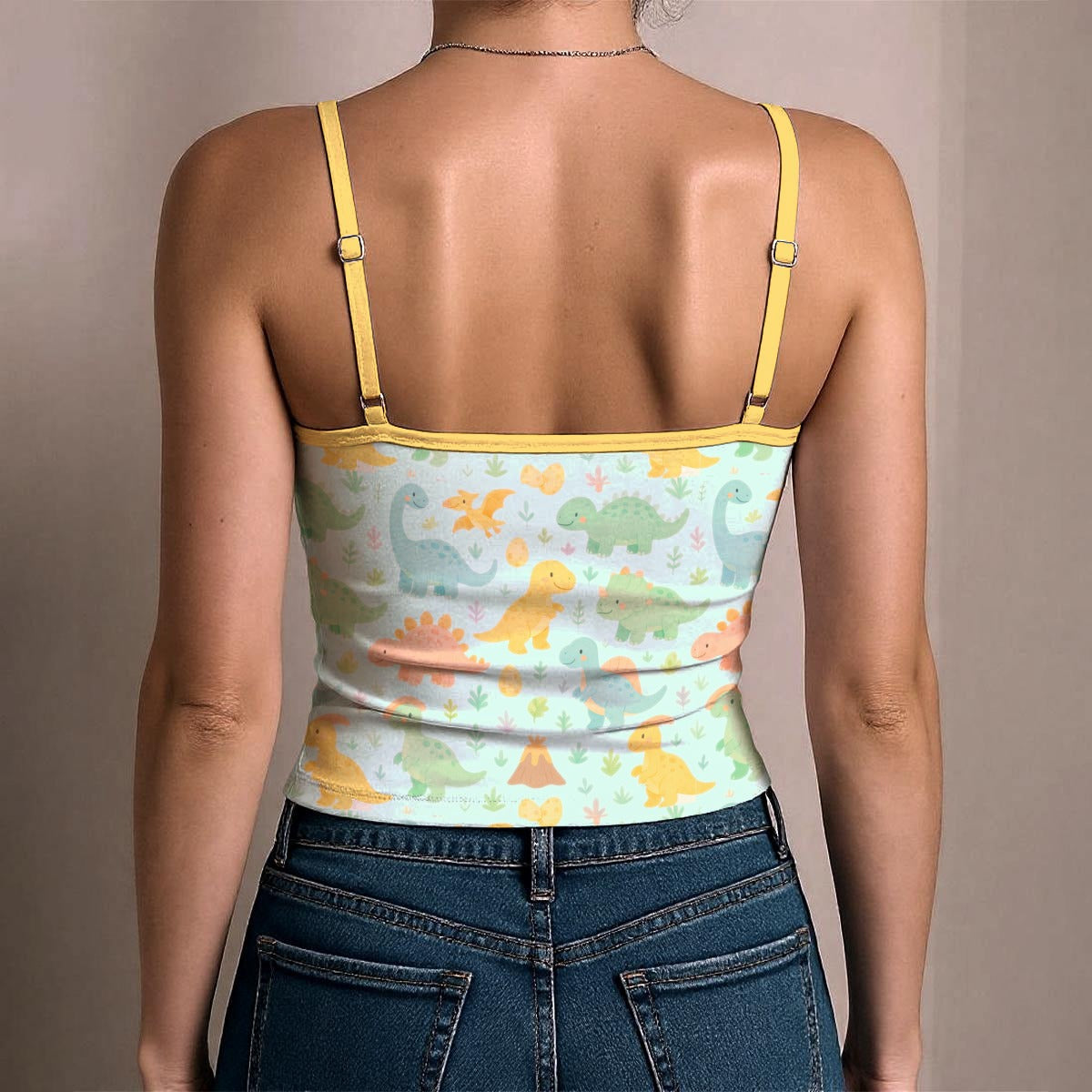 Dino Dreamland Pastel Play Tank Top
