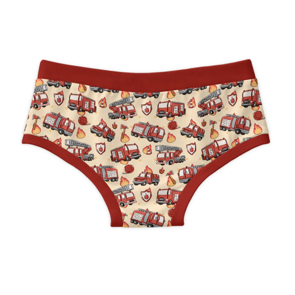 Little Firefighter Men's Cotton Undies