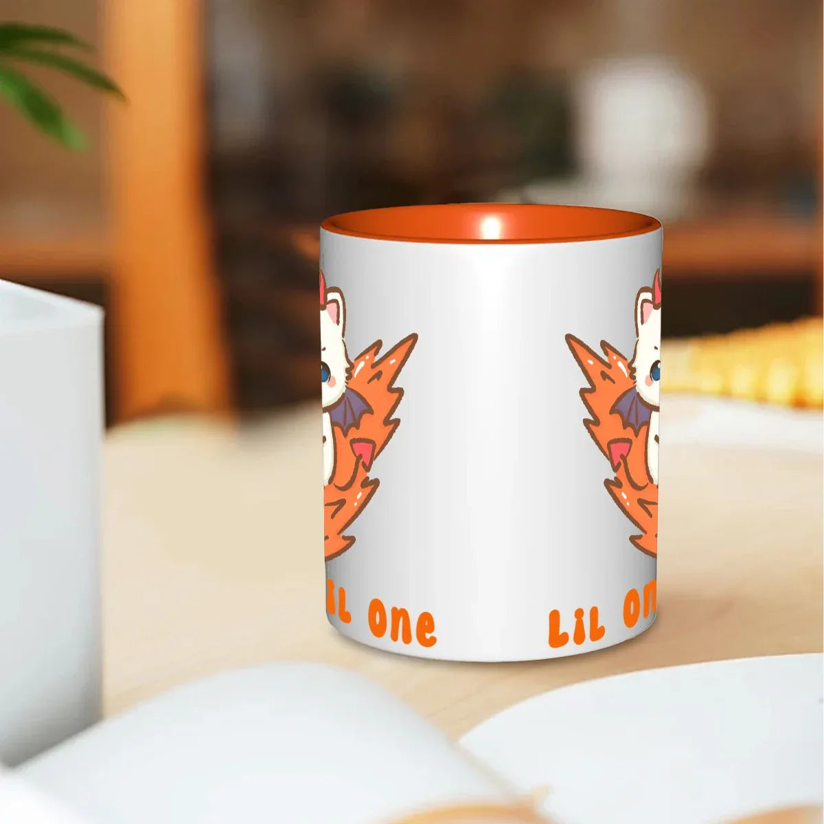Lil One Kitty 11oz Double Coffee Mug