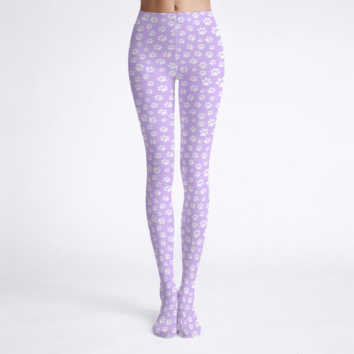 Soft Puppy Paw Stretch Tights