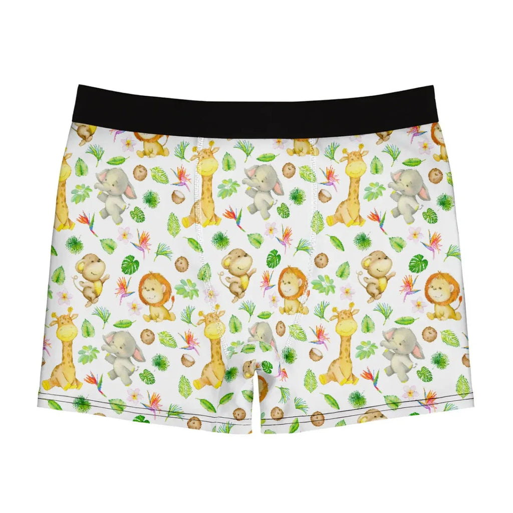 Jungle Playtime Stretch Boxer Briefs