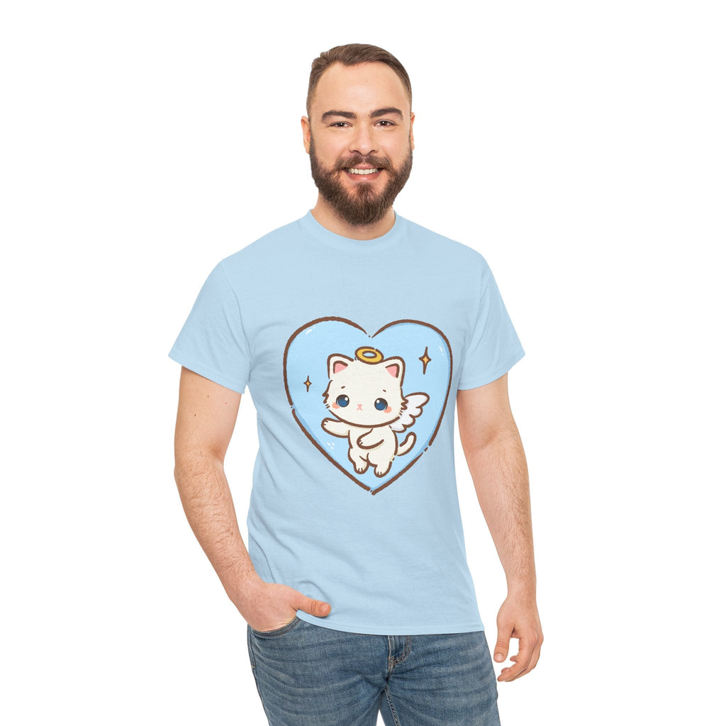 Adorable Angel Kitty Play Tee