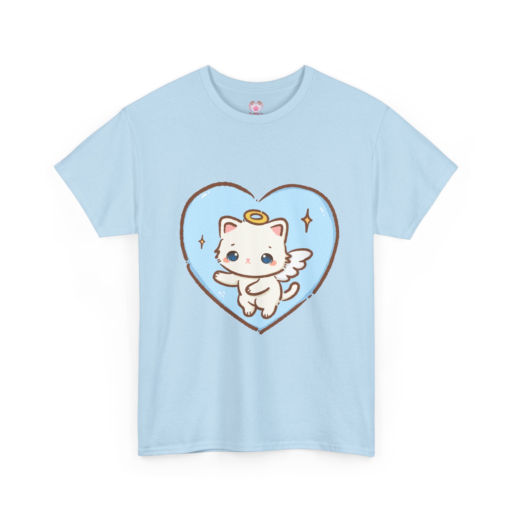 Adorable Angel Kitty Play Tee