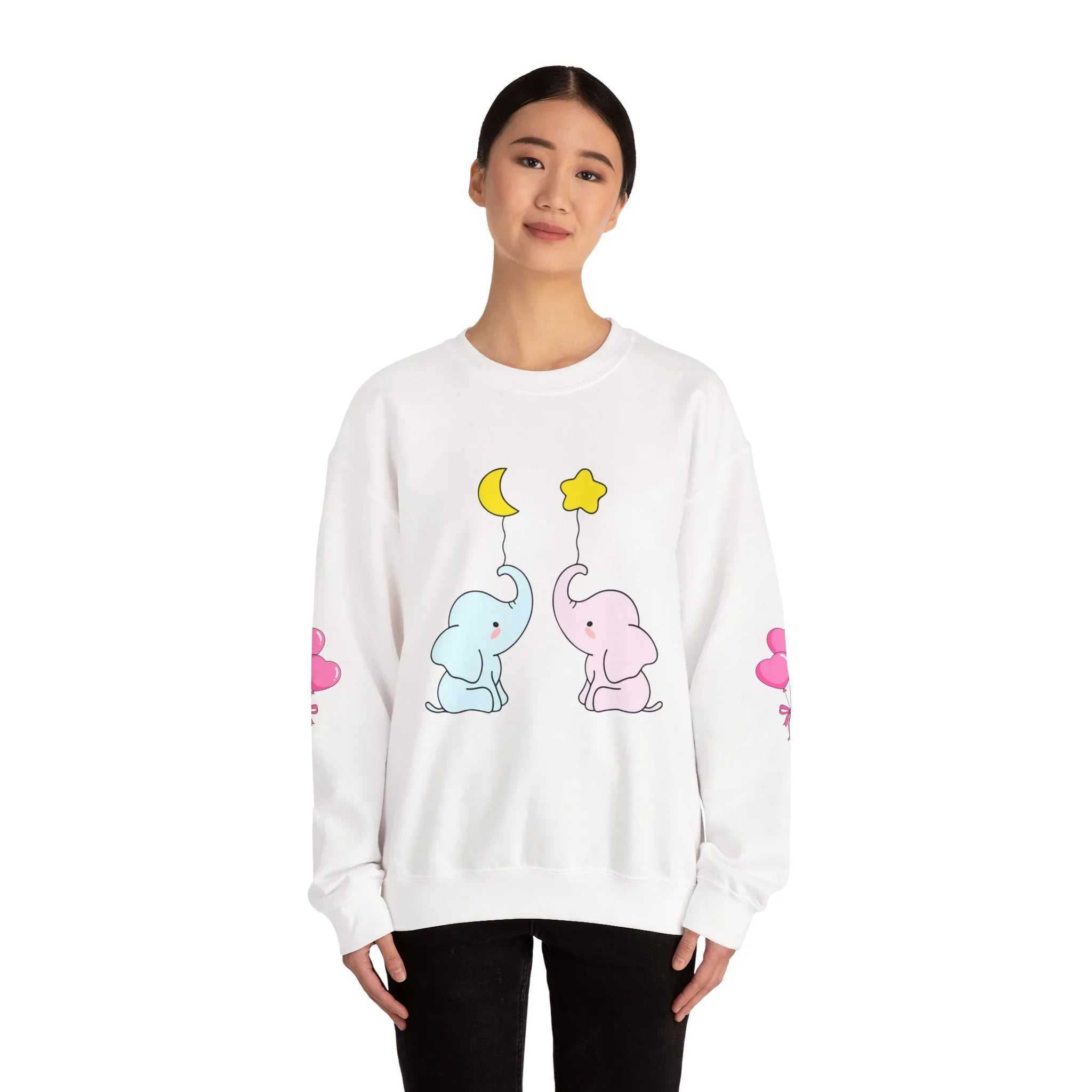 Baby Elephant Cotton Play Sweater