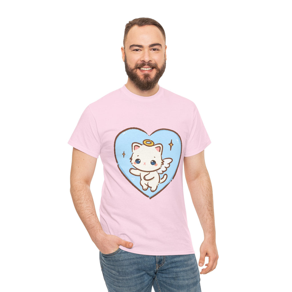 Adorable Angel Kitty Play Tee