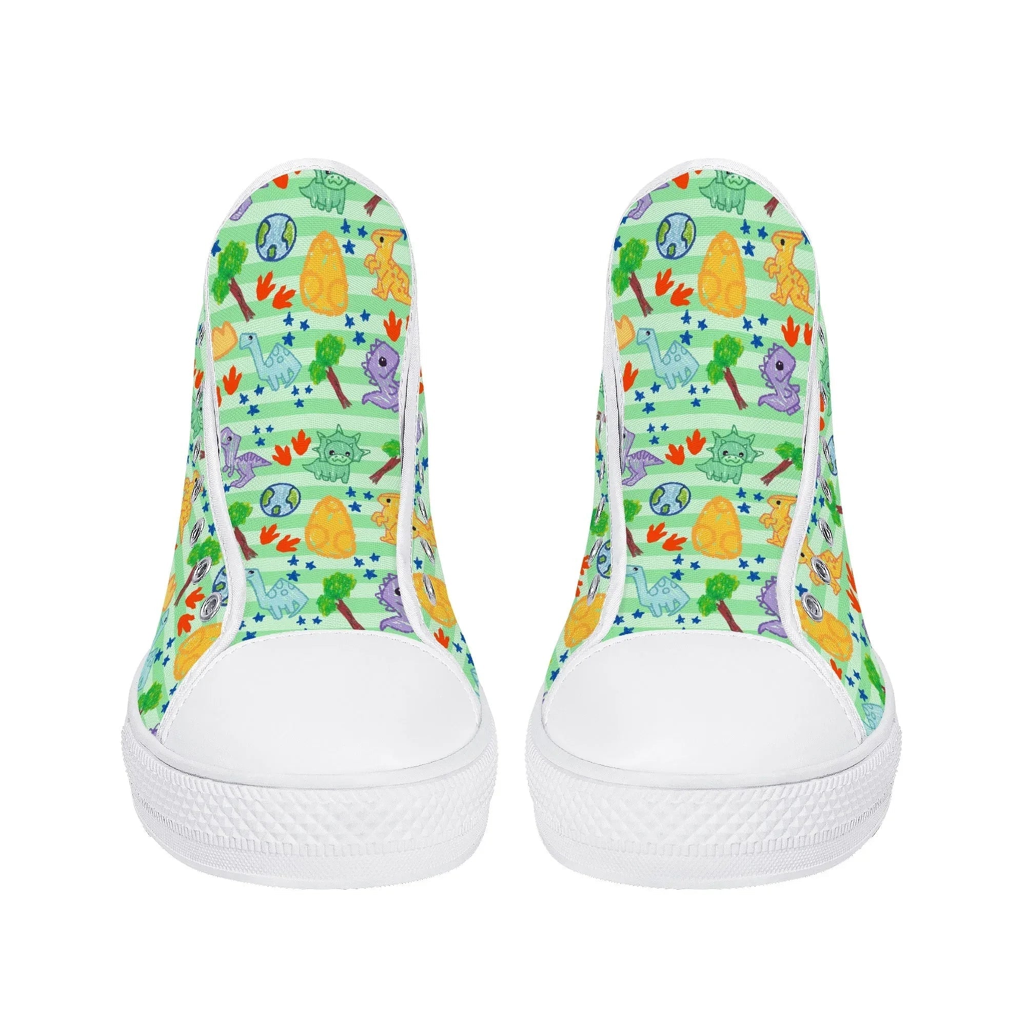 Dino Doodles Unisex High Tops