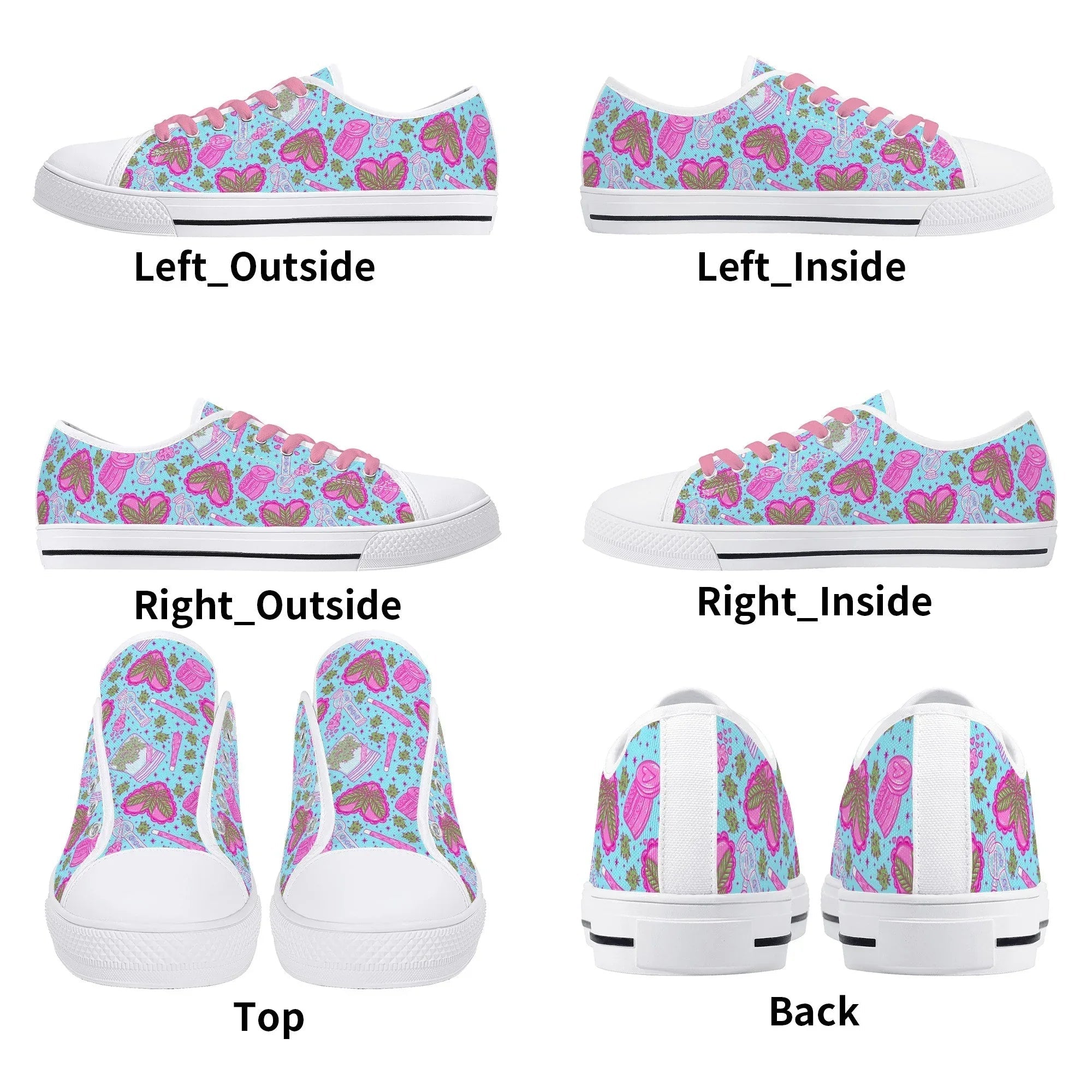 Puff Puff Play Low Top Sneakers