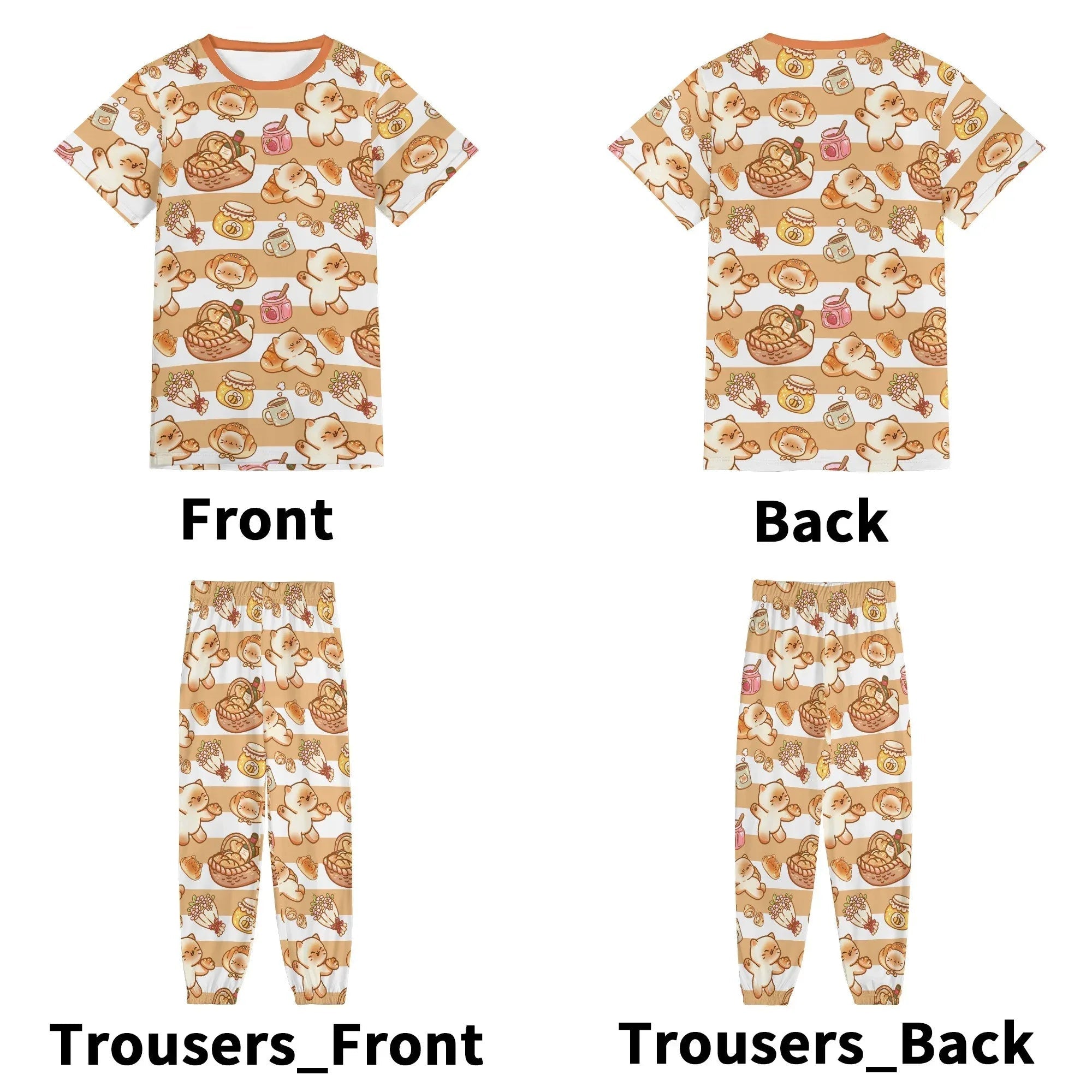 Jam Picnic Kitten Unisex Jammies