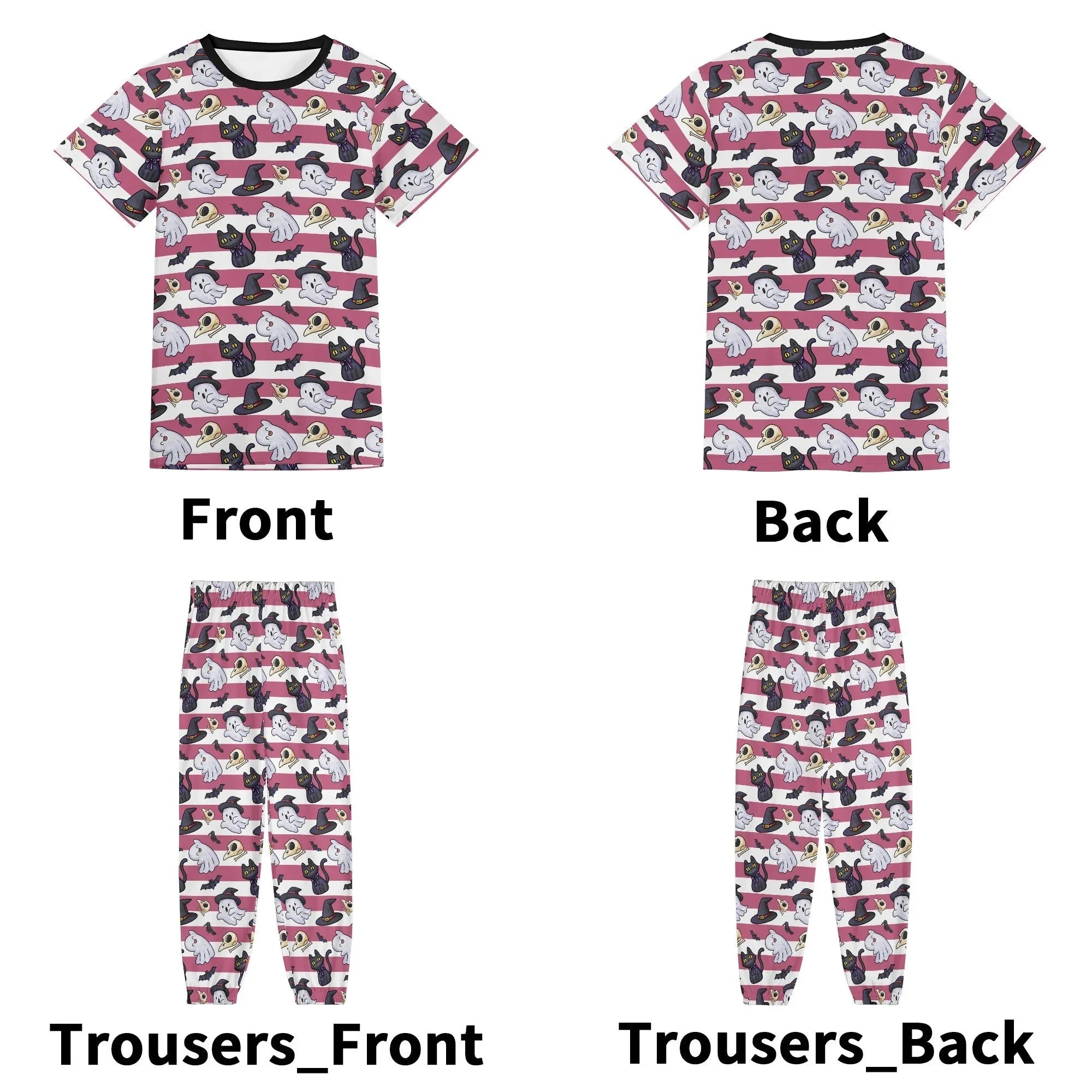 Haunted Whiskers Unisex Jammies