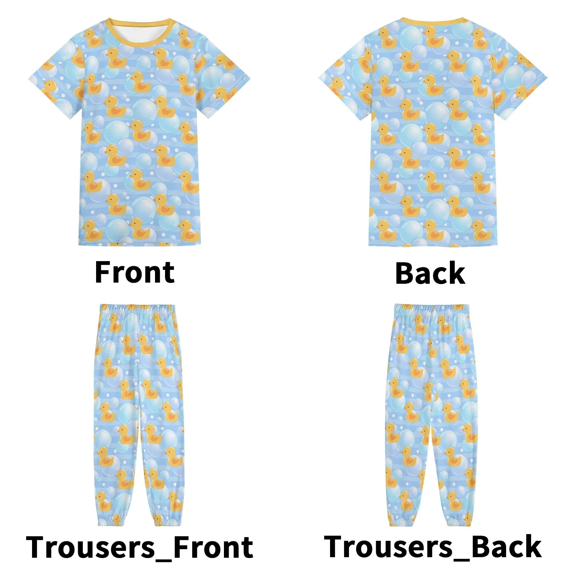 Bubble Duckies Unisex Jammies