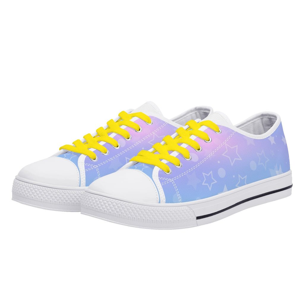Pastel Starlight Canvas Sneakers