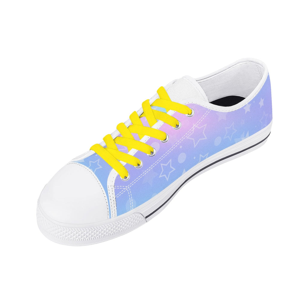 Pastel Starlight Canvas Sneakers