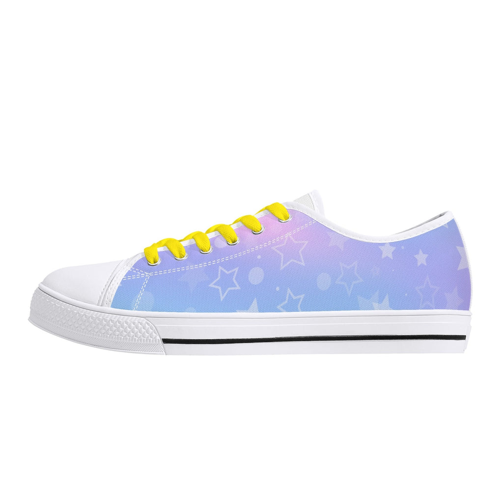 Pastel Starlight Canvas Sneakers