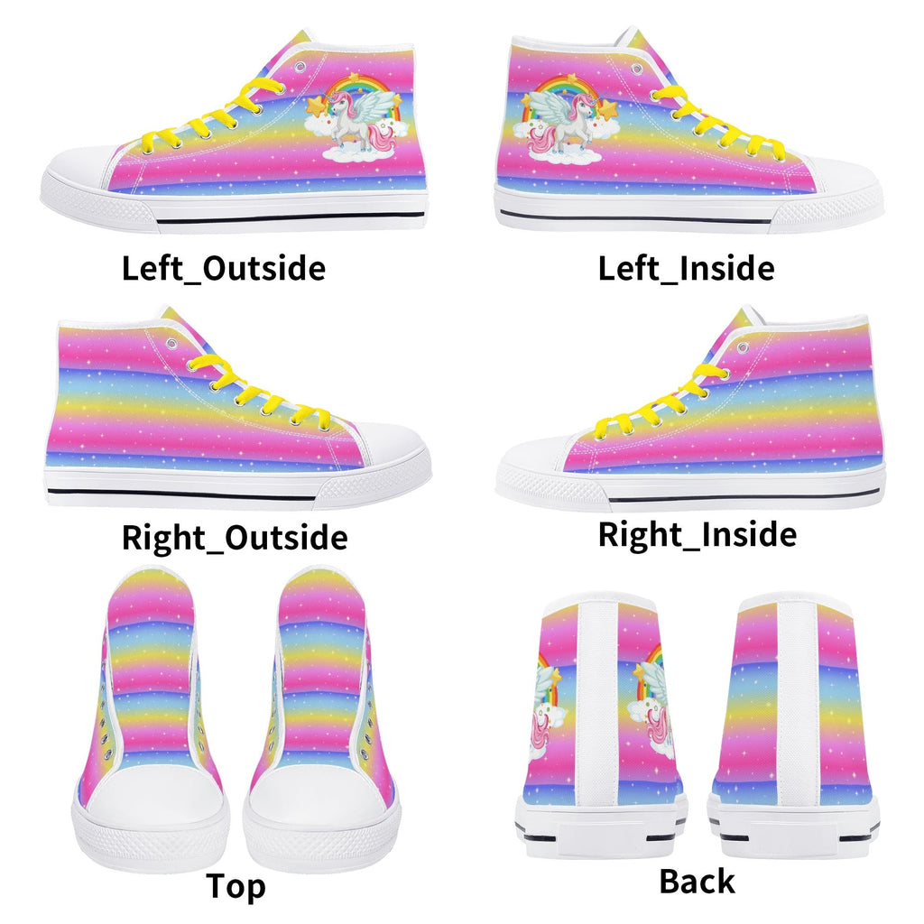 Dreamcloud Unicorn High Top Sneakers