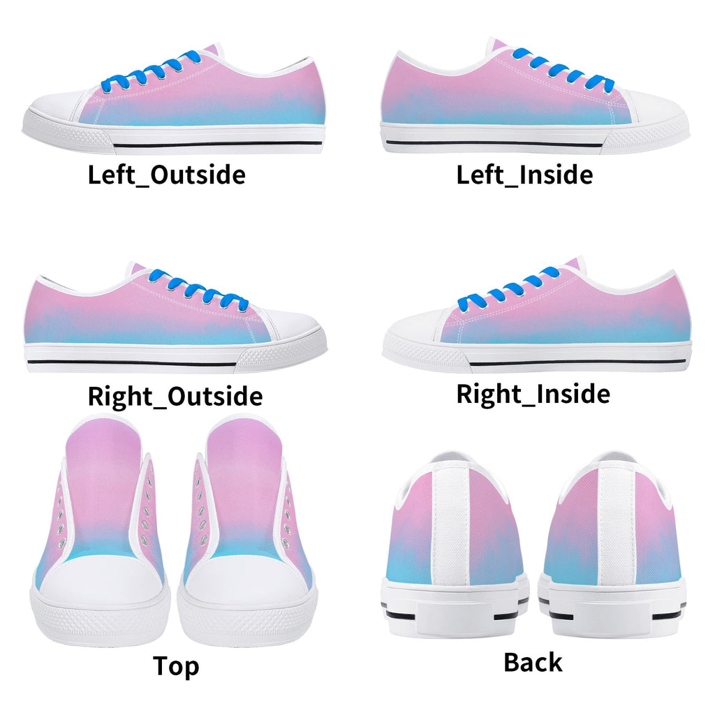 Cotton Candy Canvas Sneakers