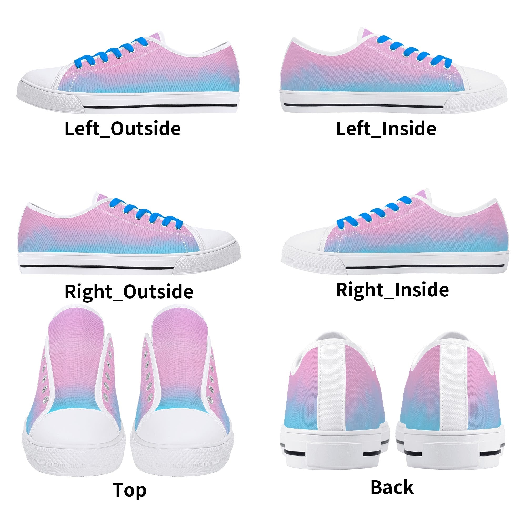 Cotton Candy Canvas Sneakers