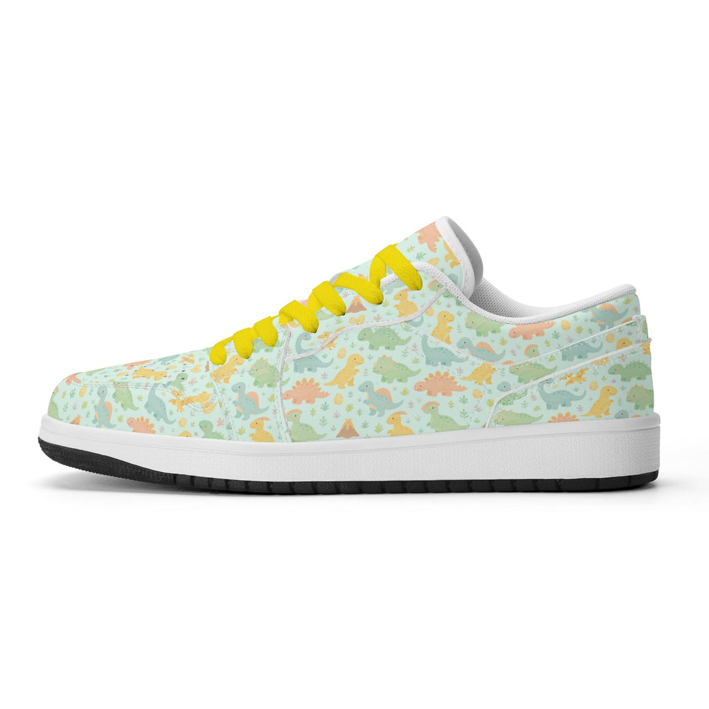 Dino Dreamland Leather Low Top Sneakers