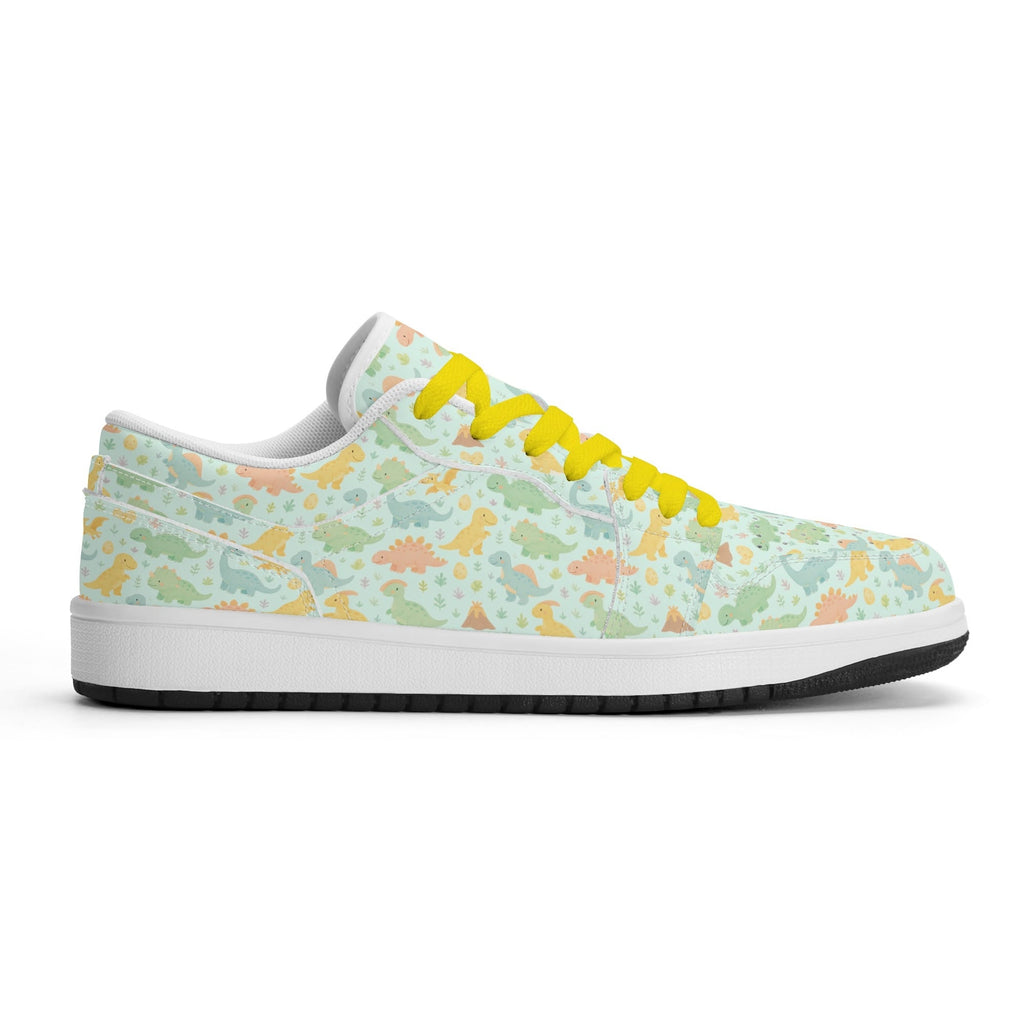 Dino Dreamland Leather Low Top Sneakers